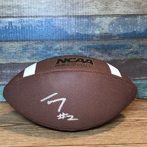 TYLER HUNTLEY SIGNED FOOTBALL BALTIMORE RAVENS Autographed